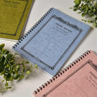 Apica-Apica Cd Twin Ring A5 Defter Olive çizgili-Defter-5-Milagron.com