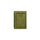 Apica-Apica Cd Twin Ring A6 Defter Olive çizgili-Defter-1-Milagron.com