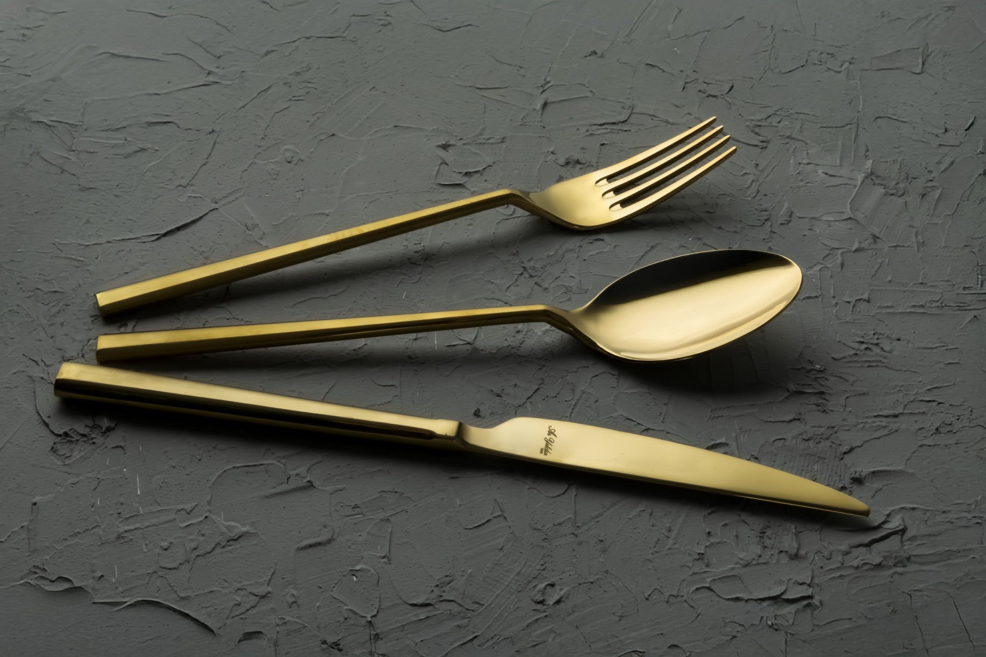 Aryıldız De Luxe S Gold Pvd 89 Parça Altın Çatal Kaşık Bıçak Takımı