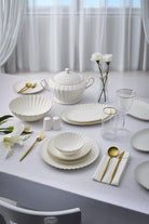 Aryıldız Sintra Gold 60 Parça Porselen Yemek Takımı Ar255469