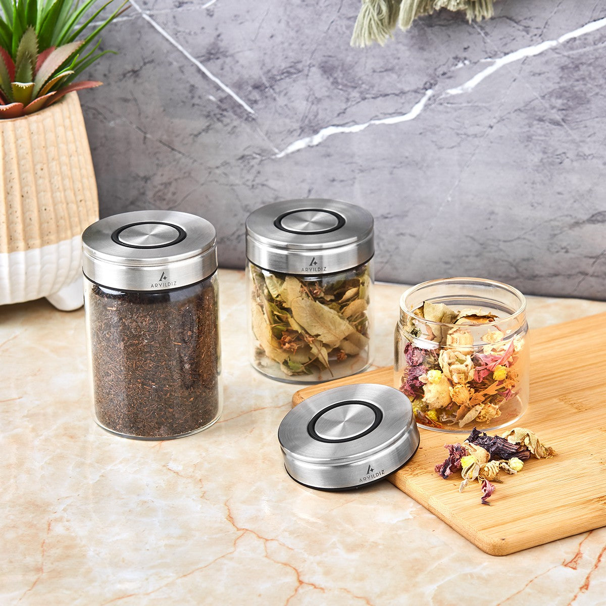 Aryıldız Timeless Slim 3 Parça Saklama Kabı Ar255728