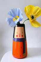 Arienel-Tomris Vazo Turuncu-Vazo-1-Milagron.com