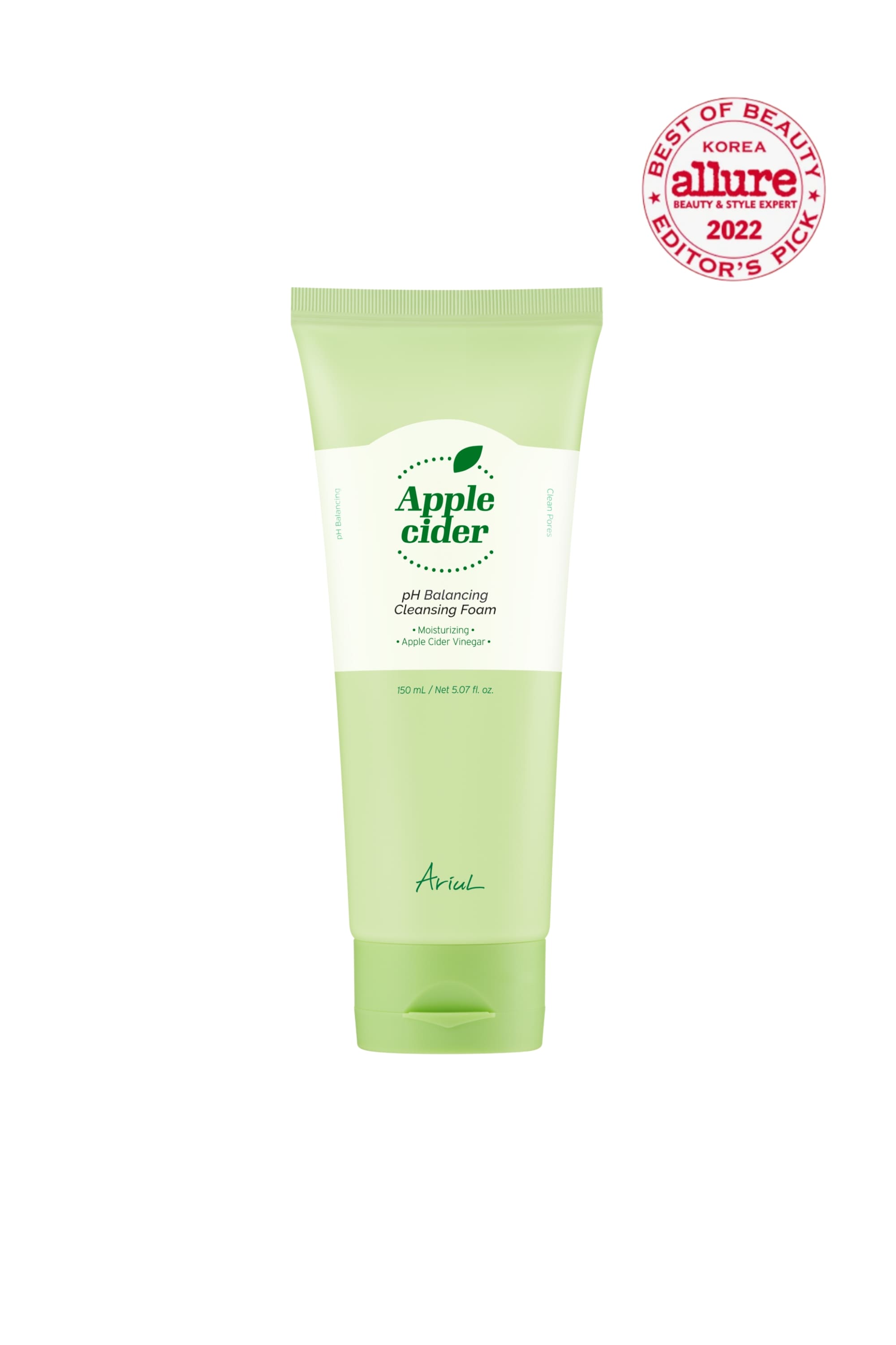 Ariul-Ariul Apple Cider P H Balancing Cleansing Foam 150 Ml Gözenek Arındırıcı Elma Sirkeli Nazik Köpük Temizleyici-Krem-1-Milagron.com