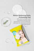 Ariul Stress Relieving Daily Pick Peeling Pad 30 Pads - Gözenek Arındırıcı Peeling Etkili Aha & Bha Vegan Cilt Pedleri