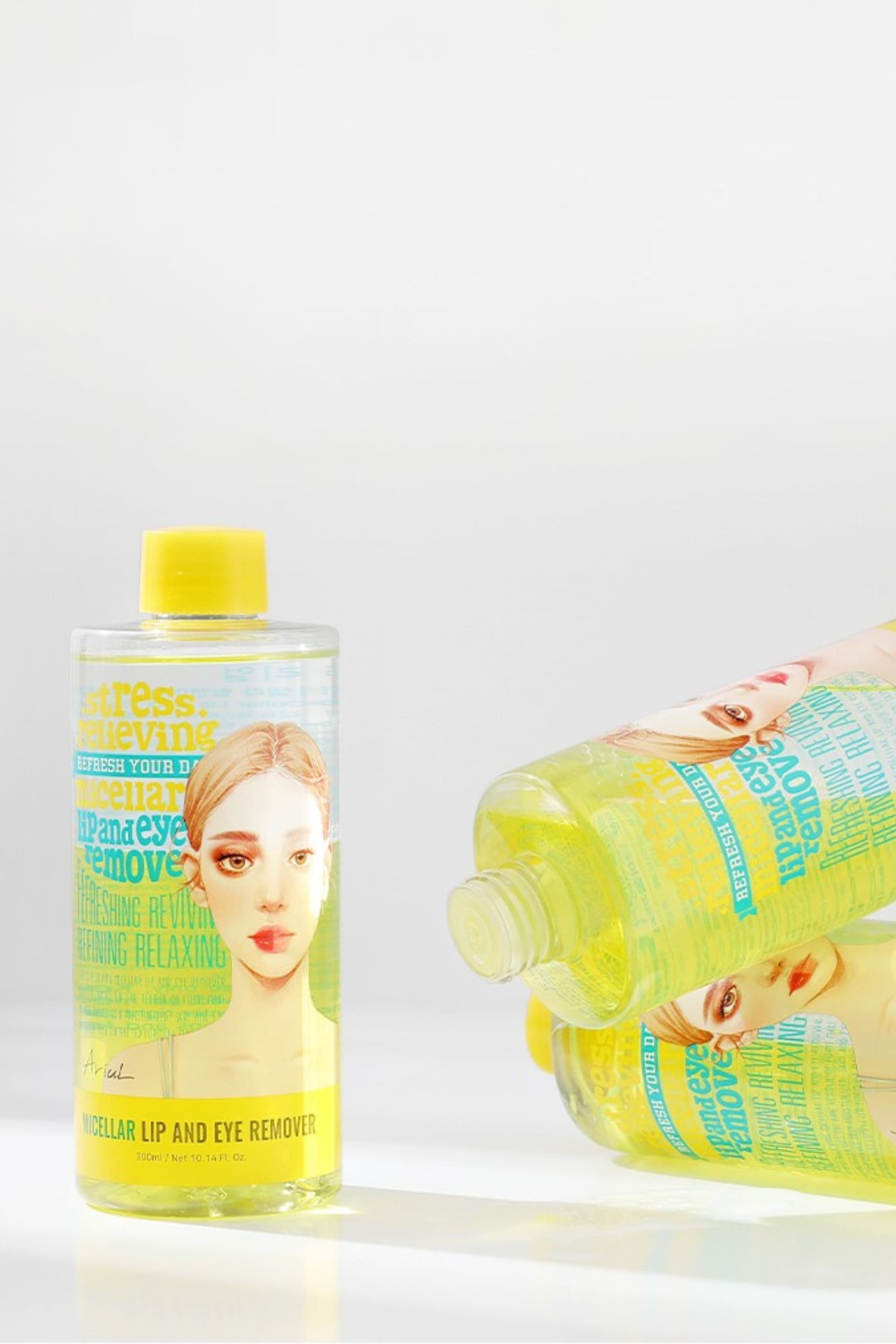 Ariul Stress Relieving Micellar Lip And Eye Remover 100Ml - 7:3 Micellar Makyaj Temizleme Suyu & Temizleme Yağı