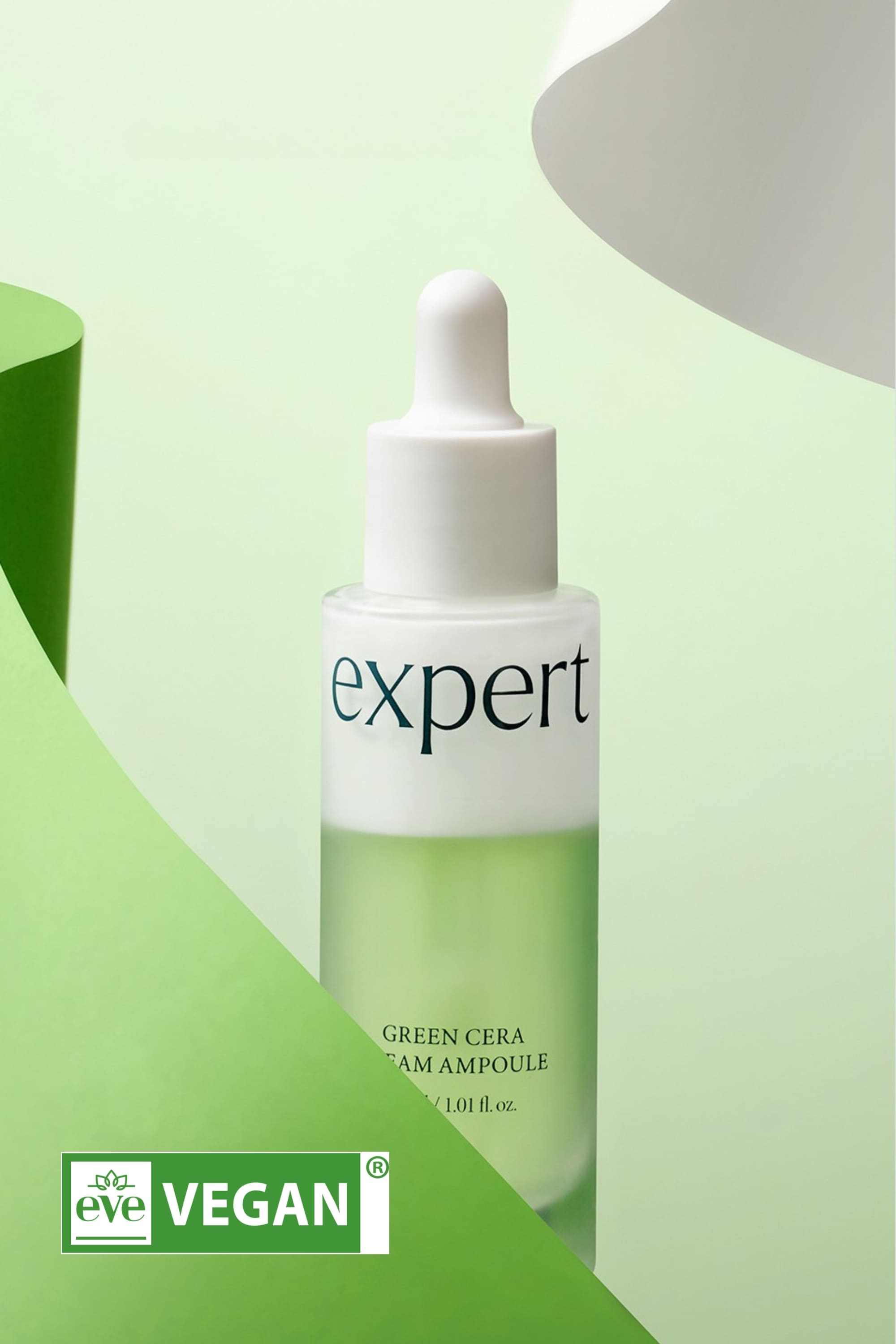 Ariul Expert Green Cera Cream Ampoule 30Ml - Elastikiyet & Cilt Bariyeri Onarıcı Seramid & Retinol Vegan Ampul
