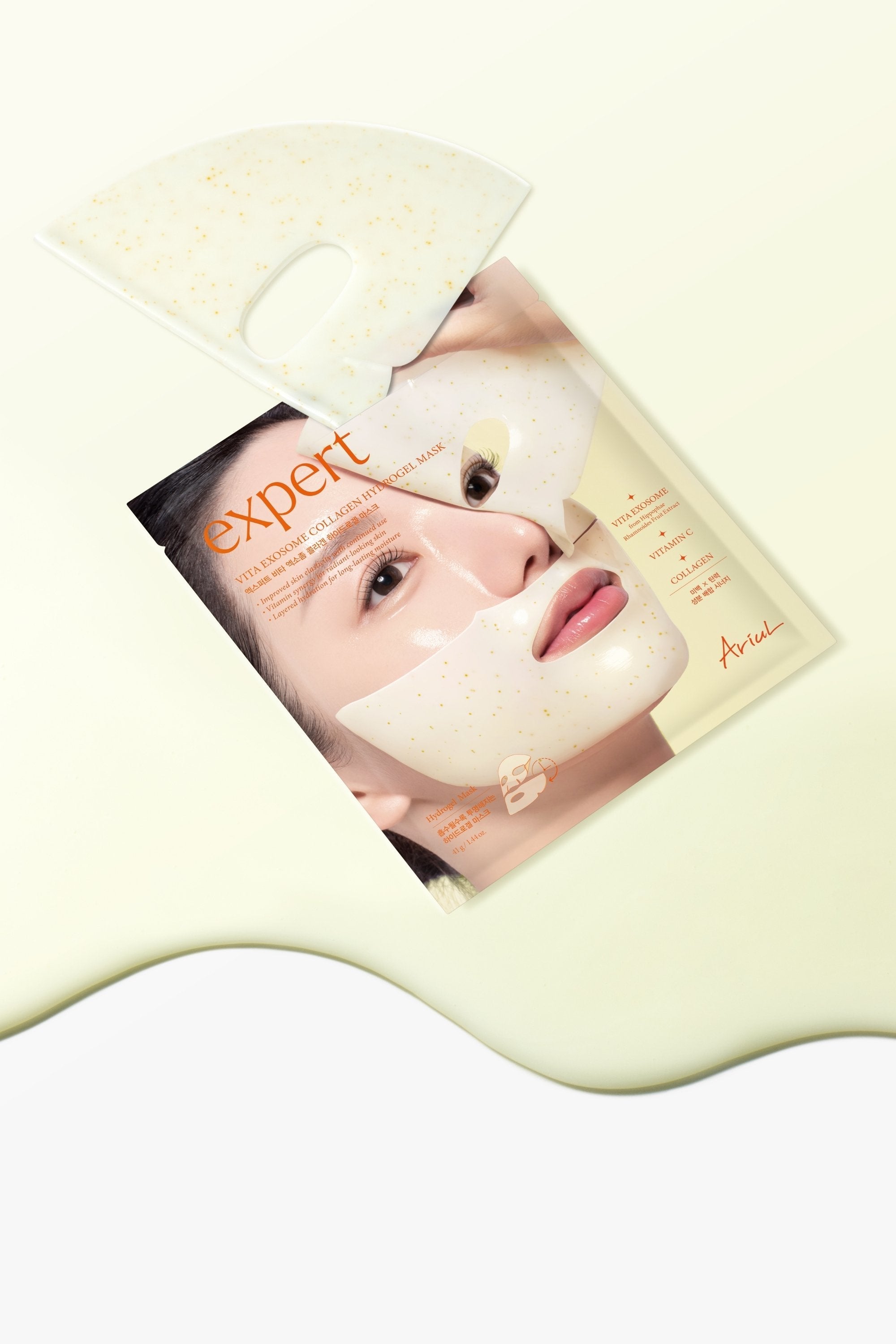 Ariul Expert Vita Exosome Collagen Hydrogel Mask - Vitamin & Eksozom Kolajen Yenileyici Hidrojel Maske