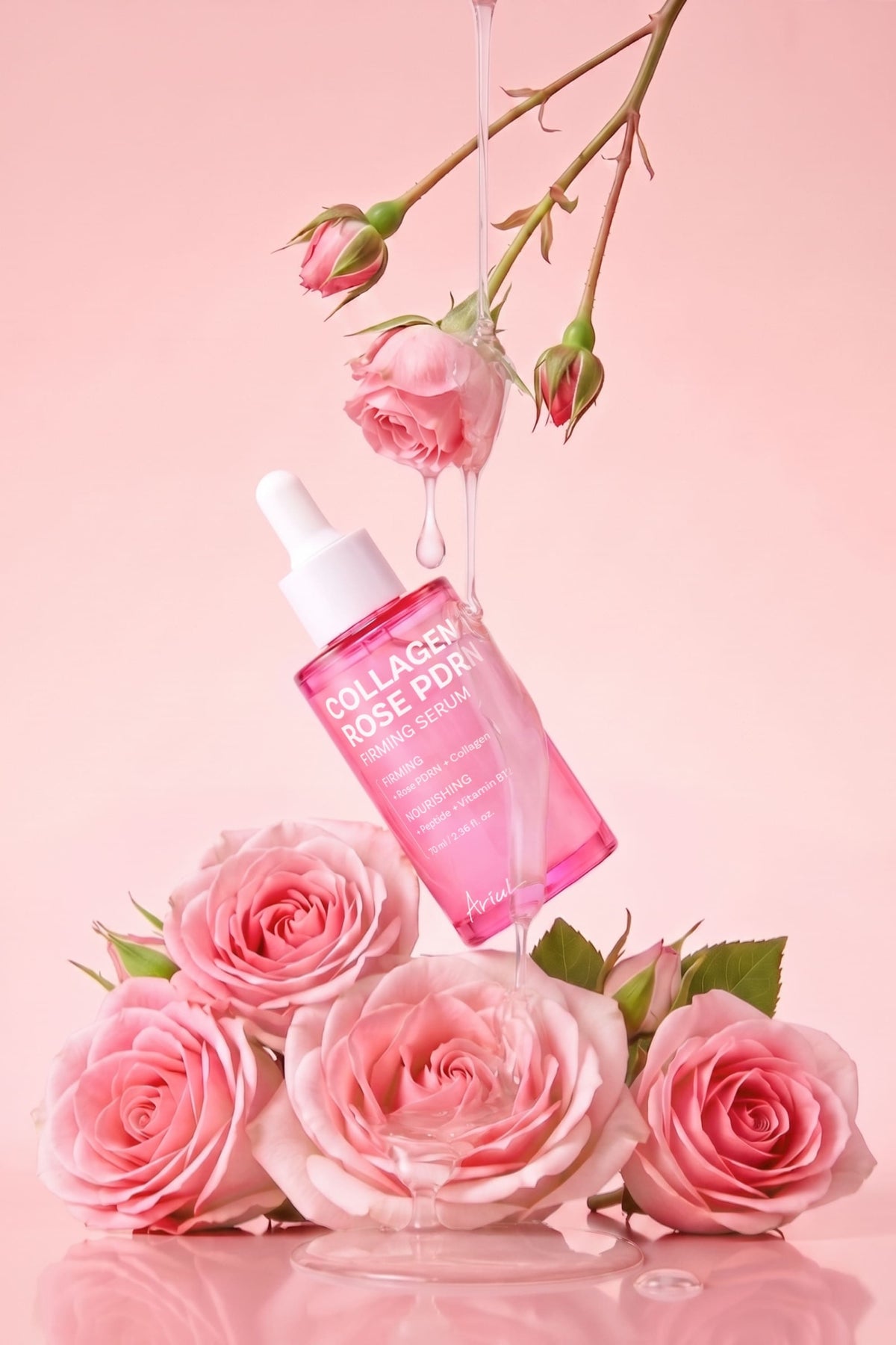 Ariul Collagen Rose Pdrn Firming Serum 70Ml - Gül Pdrn & Kolajen Sıkılaştırıcı Serum