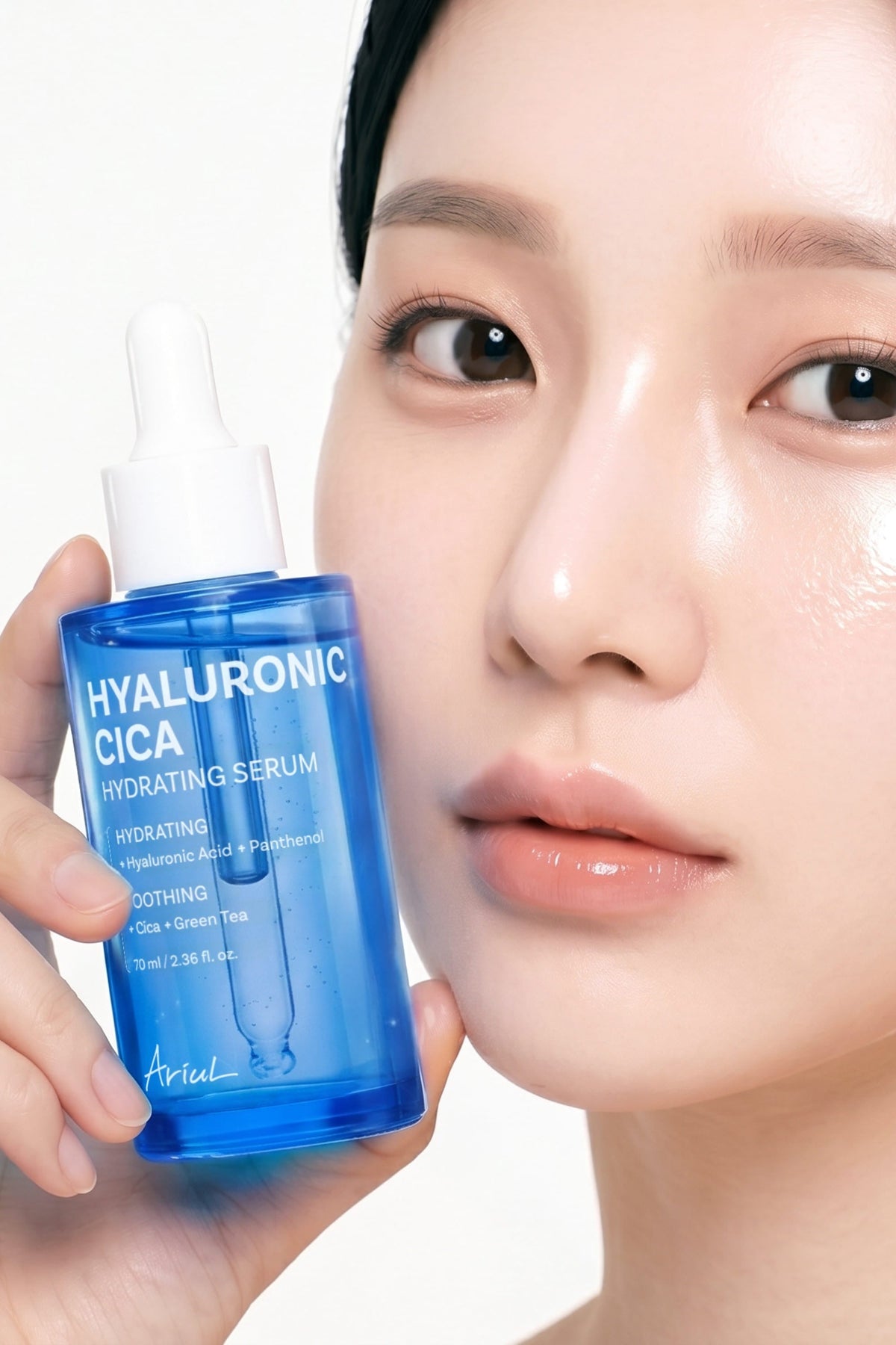 Ariul Hyaluronic Cica Hydrating Serum 70Ml - Hyalüronik Asit & Cica Yoğun Nemlendirici Ve Yatıştırıcı Serum