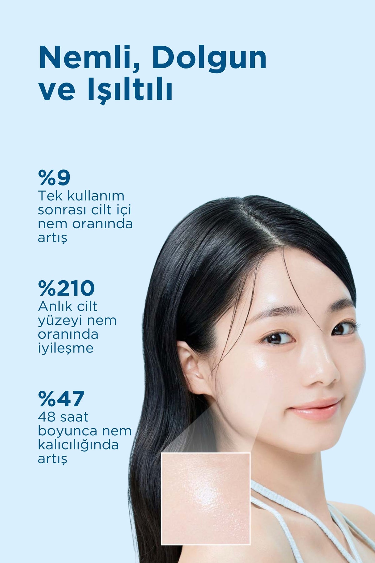 Ariul-Hyalüronik Asit İçerikli Nem Serumu 60 Ml-Yüz Serumu-5-Milagron.com