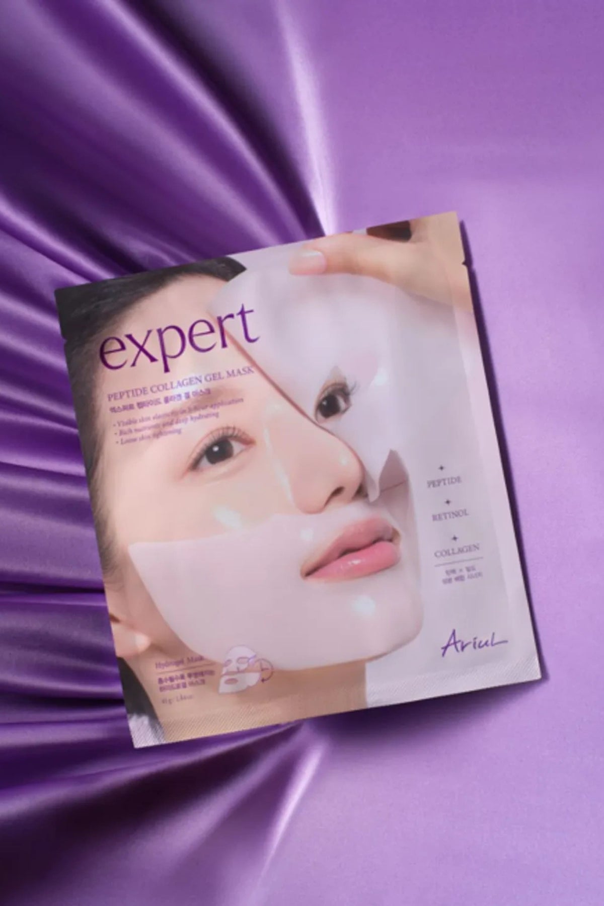 Ariul Expert Peptide Collagen Gel Mask 4 Adet - Peptit & Kolajen Sıkılaştırıcı Jel Maske