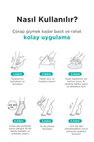 Ariul-Çorap Tipi Ayak Peeling Maskesi 2 Çift-Peeling-7-Milagron.com