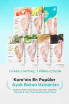 Ariul-Çorap Tipi Ayak Peeling Maskesi 2 Çift-Peeling-8-Milagron.com