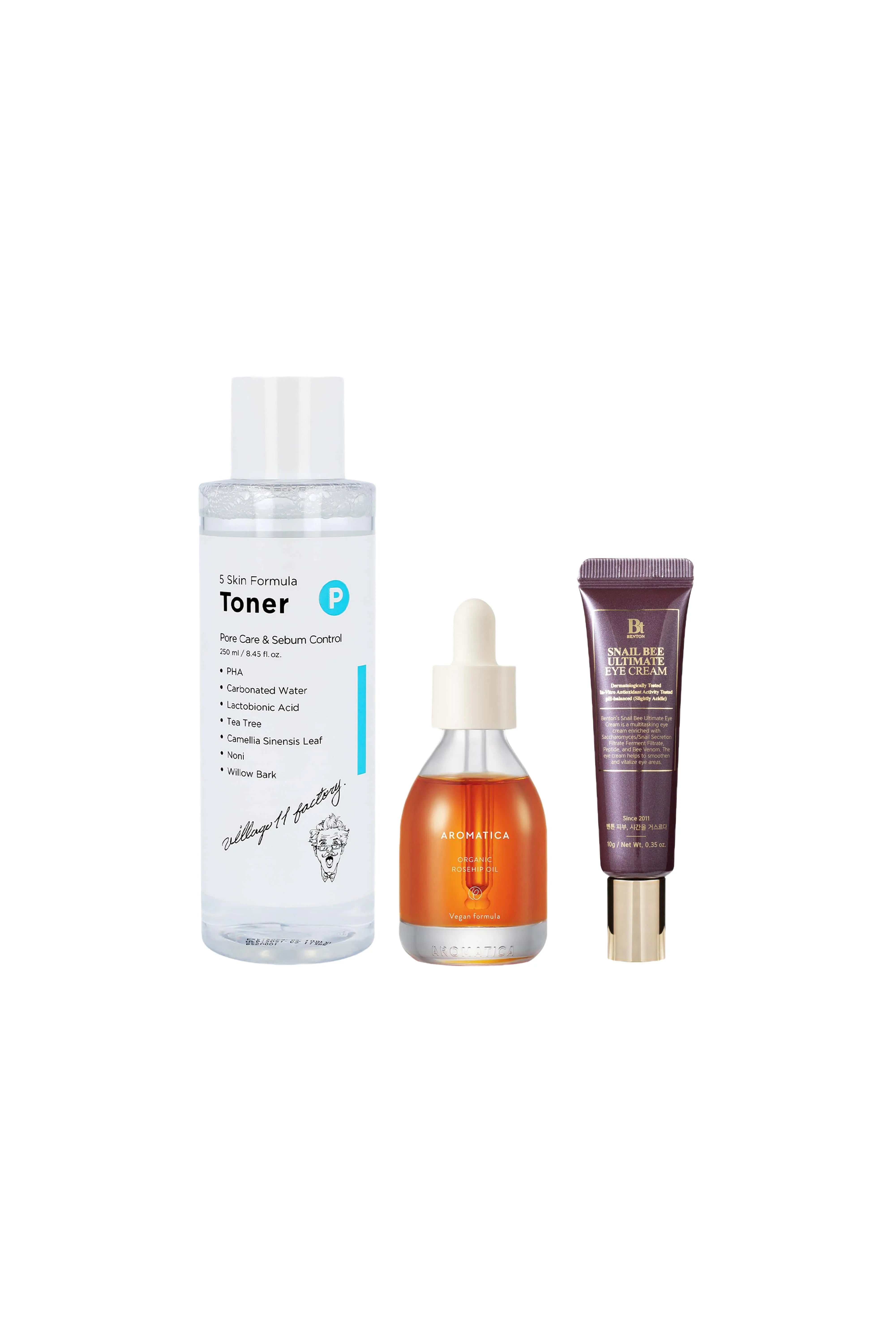 Aromatica-K Beauty Favori Üçlüsü-Cilt Bakım Seti-1-Milagron.com