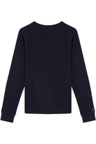 Waffle Sweatshirt - Koyu Lacivert