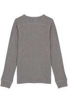 Waffle Sweatshirt - Gri