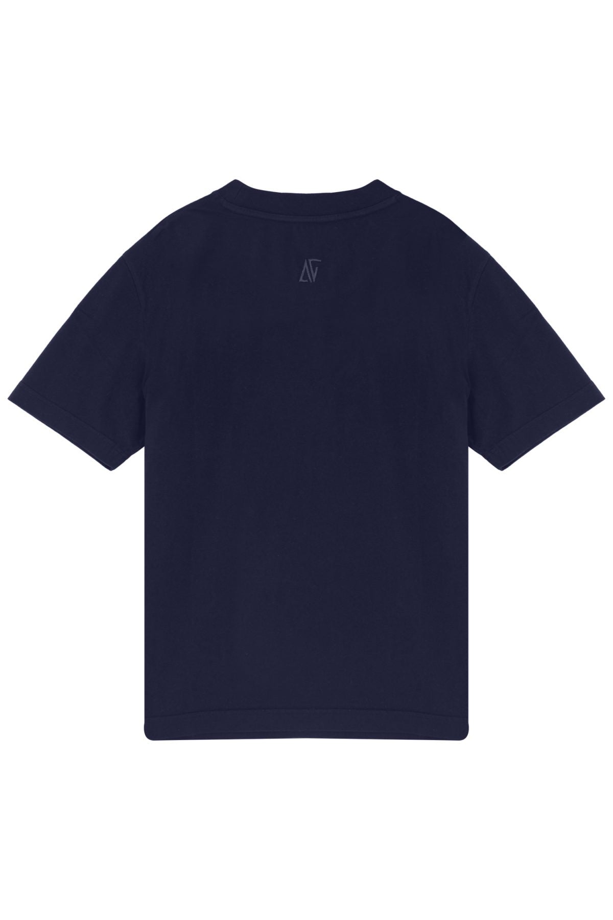 Cotton Basic T-Shirt - Koyu Lacivert