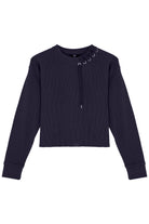 Waffle Sweatshirt - Koyu Lacivert