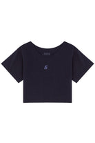 Crop T-Shirt - Koyu Lacivert