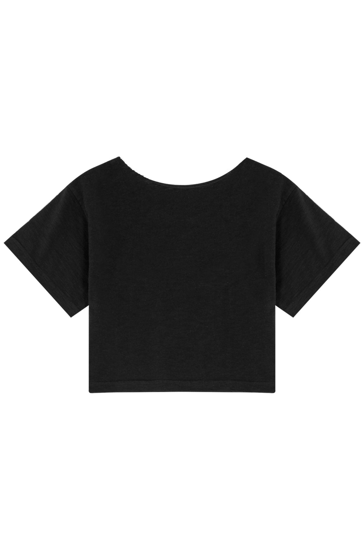 Crop T-Shirt - Siyah
