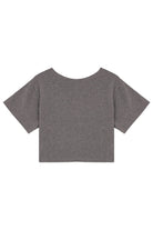 Crop T-Shirt - Gri