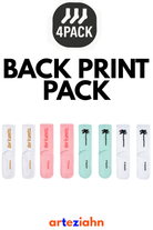 Back Print Pack (napalm-der Kunstz.) Unisex Lifestyle & Sport 4'lü Çorap Seti - 1