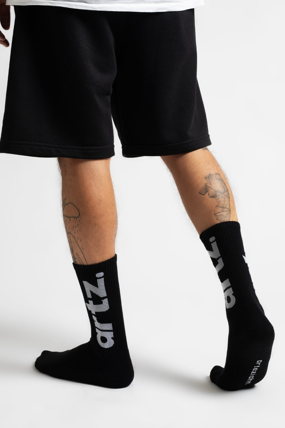 Essentials Off-black - Siyah 3'lü Unisex Spor & Lifestyle Havlu Taban Çorap Paketi - 1