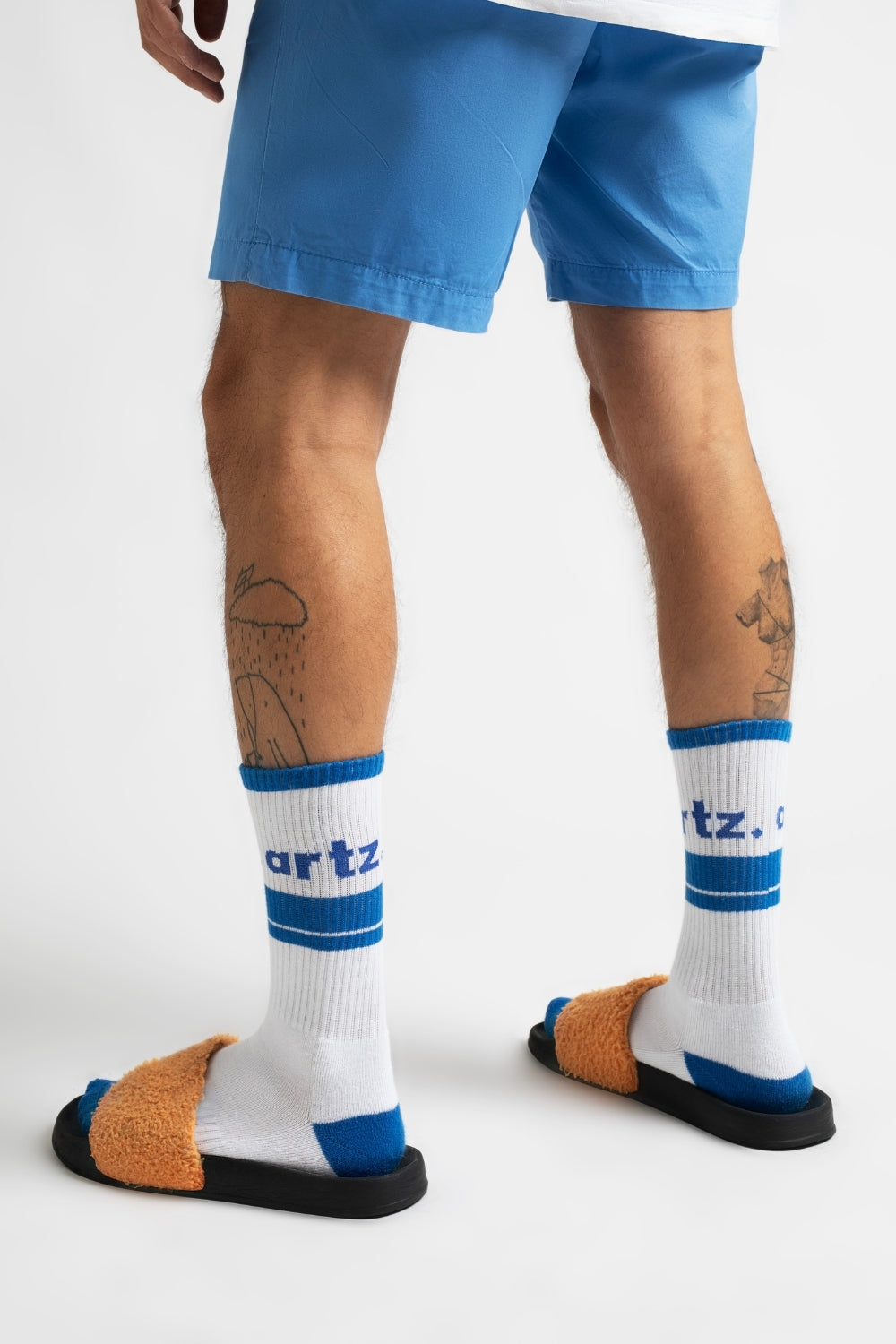 Retro Starter 4pack Unisex Spor & Lifestyle Havlu Taban 4'lü Çorap Seti - 4