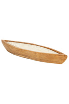 Dekoratif Mum Teak Tekne Formu 45cm S - 1