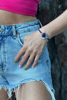 Arven’s World by Aylin Işıklı-Ameti̇st Örme Bi̇lekli̇k-Bileklik-4-Milagron.com