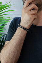 Arven’s World by Aylin Işıklı-Benekli Jasper / Oniks Bileklik-Bileklik-5-Milagron.com