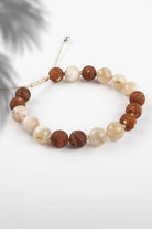 Arven’s World by Aylin Işıklı-Güneş Taşı/ Ağaç Akik 18'li Mala Bileklik-Bileklik-3-Milagron.com