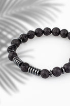 Arven’s World by Aylin Işıklı-Lav Taşı/ Disk Hematit Bileklik-Bileklik-1-Milagron.com