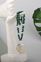 Arven’s World by Aylin Işıklı-Malahit - İnci - Yaşam Tohumu Kolye-Kolye-1-Milagron.com