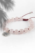 Arven’s World by Aylin Işıklı-Pembe Kuvars / Hayat Ağaci Bi̇lekli̇k-Bileklik-2-Milagron.com