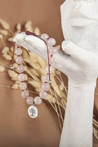 Arven’s World by Aylin Işıklı-Pembe Kuvars / Hayat Ağaci Bi̇lekli̇k-Bileklik-3-Milagron.com