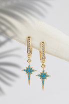 Arven’s World by Aylin Işıklı-Sky Gold Küpe-Küpe-2-Milagron.com