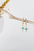 Arven’s World by Aylin Işıklı-Sky Gold Küpe-Küpe-3-Milagron.com