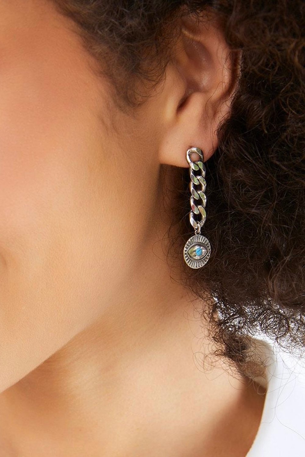 Arven’s World by Aylin Işıklı-Zincir Göz Küpe-Küpe-4-Milagron.com