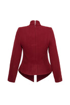 Ash. More Than Wear-Bordeaux Chic Blouse-Bluz-3-Milagron.com