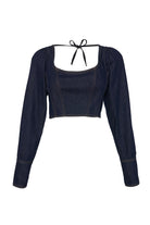 Ash. More Than Wear-Lyla Denim Bustier-Top-2-Milagron.com