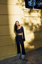 Ash. More Than Wear-Lyla Denim Bustier-Top-4-Milagron.com