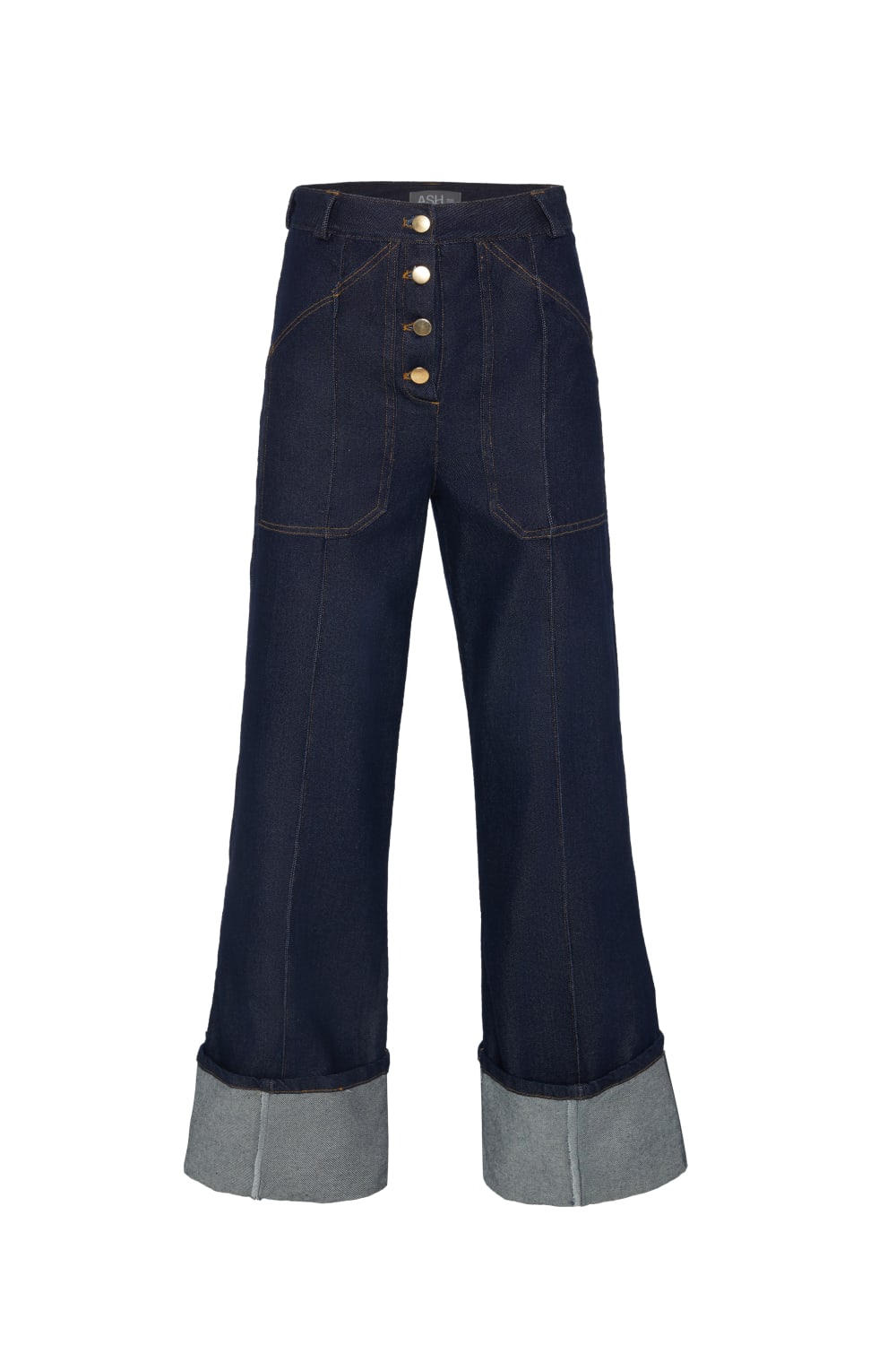 Ash. More Than Wear-Lyla Denim Pants-Kot Pantolon-1-Milagron.com