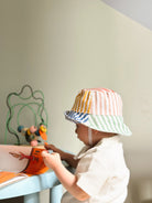 Asu Baby&Kids-Asu Baby&Kids Color Stripe Bucket Şapka-Bucket Hat-3-Milagron.com