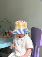 Asu Baby&Kids-Asu Baby&Kids Color Stripe Bucket Şapka-Bucket Hat-5-Milagron.com