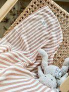 Asu Baby&Kids-Asu Baby&Kids Copper Stripe Organik Pamuk Müslin-Müslin Bebek Örtüsü-1-Milagron.com
