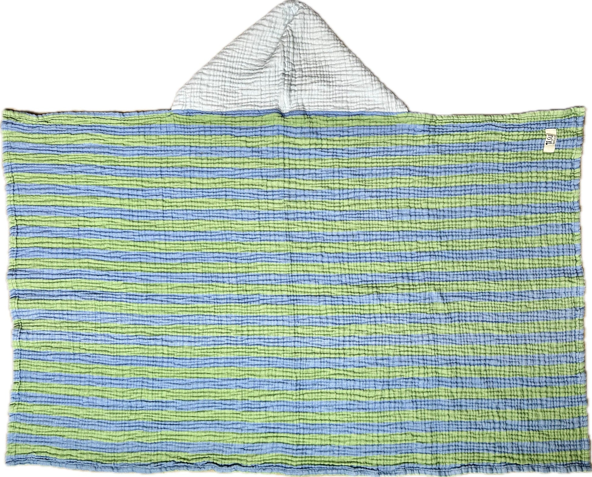 Outlet  Green Blue Retro Kurulama Örtüsü