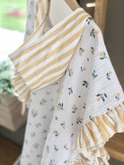 Asu Baby&Kids Lemonita Organik Pamuk Fırfırlı Müslin Panço