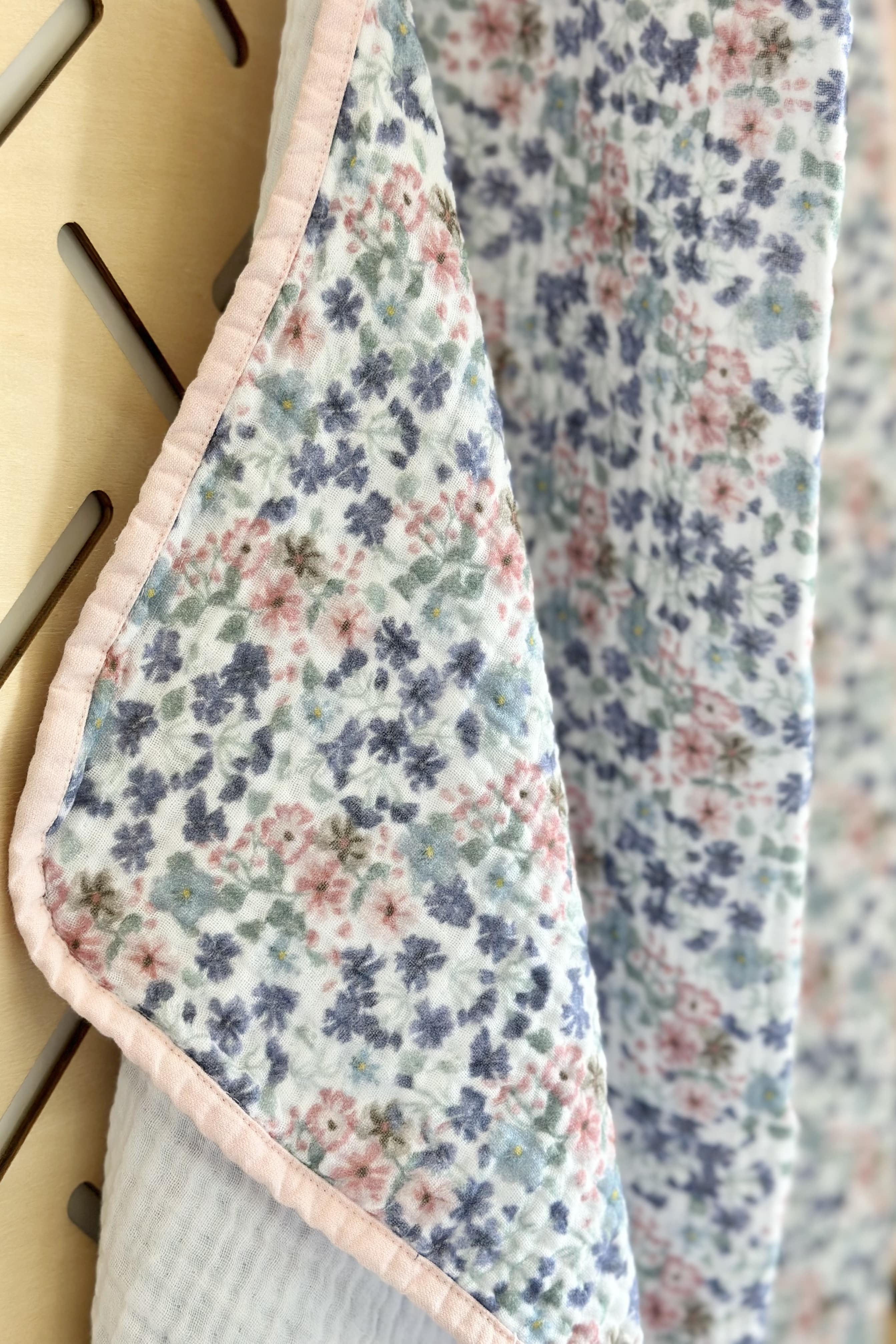 Asu Baby&Kids Lilac Organik Pamuk Müslin Kurulama Örtüsü