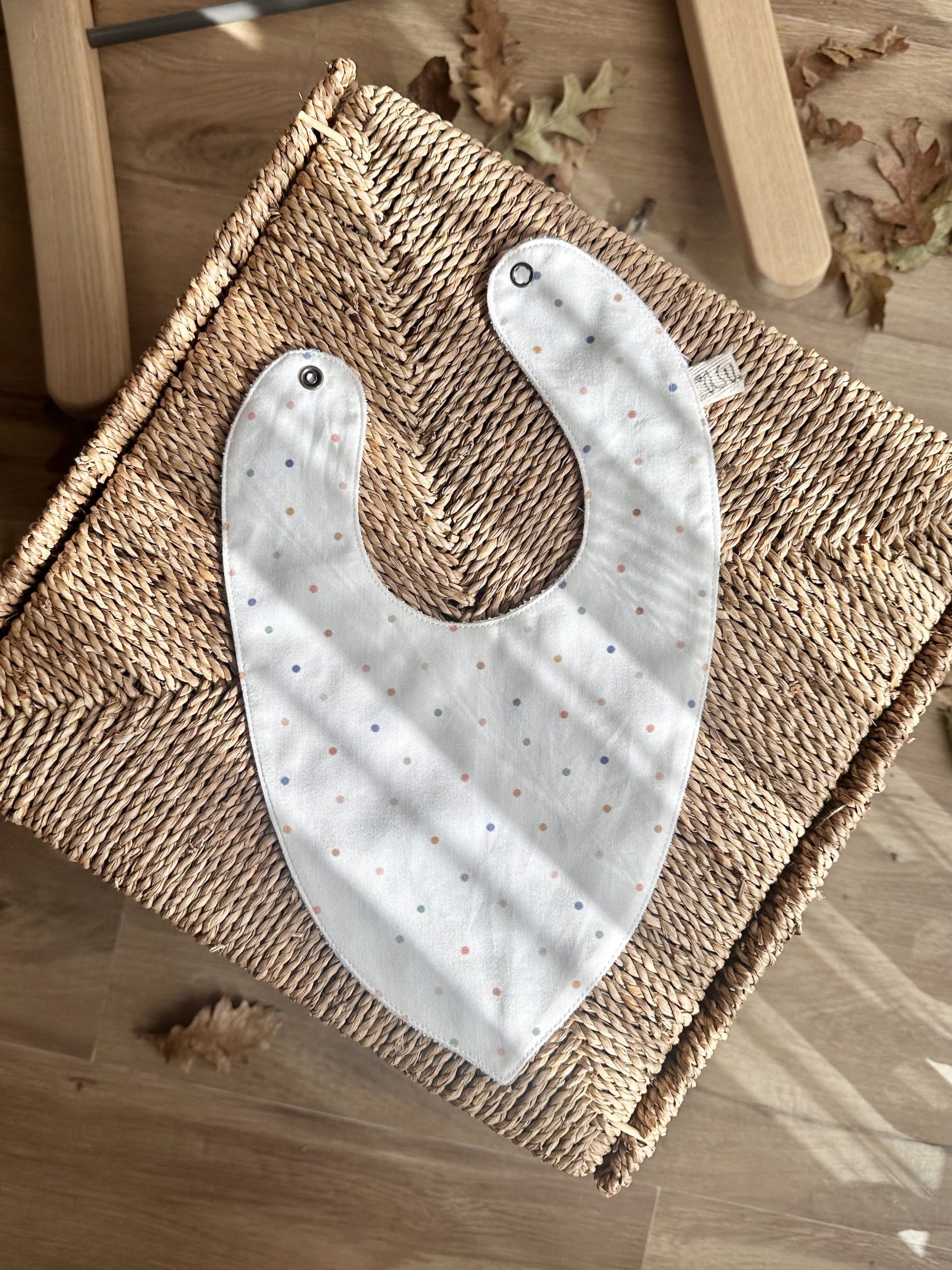 Asu Baby&Kids Mini Dot Organik Pamuk Önlük